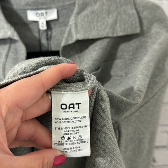 Oat New York Gray Women's Sweater - Picture 4 of 4